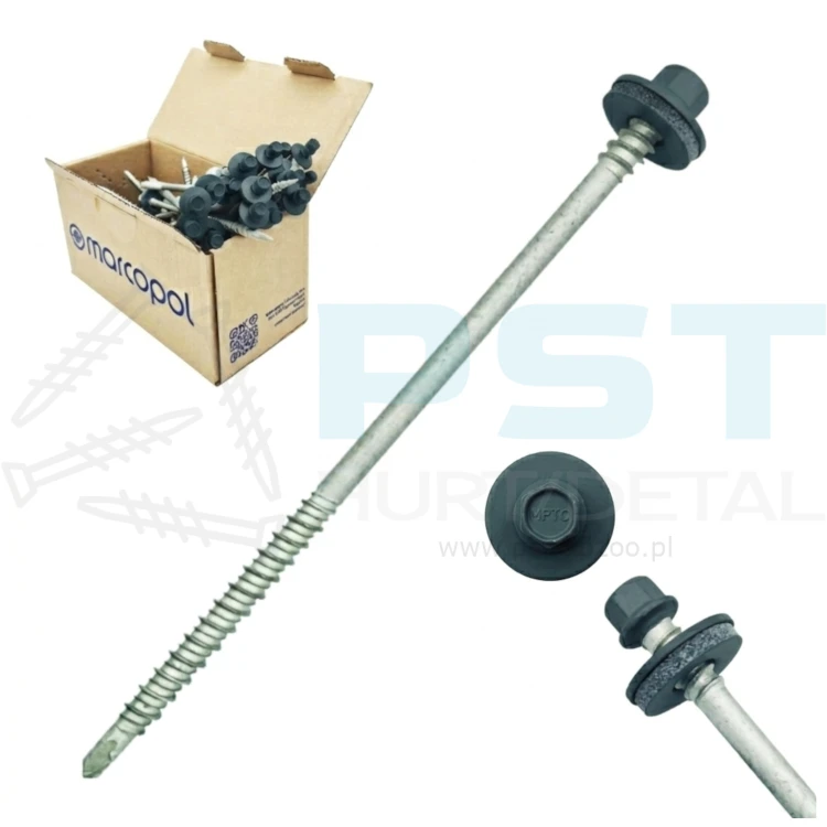 WKRĘT SAMOWIERCĄCY MPT6 SP 5.5/6.3x155 WKRĘT DO PŁYT WARSTWOWYCH  50 SZRAL7016