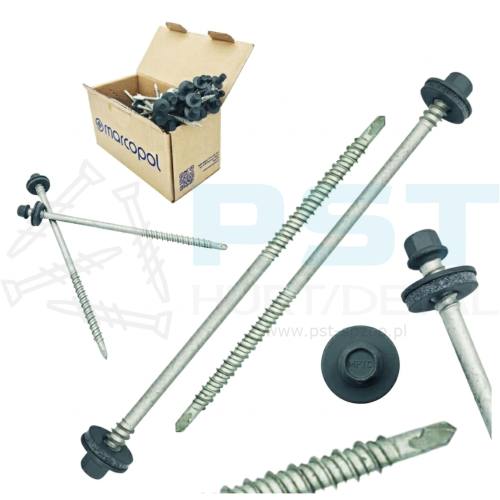 WKRĘT SAMOWIERCĄCY MPT6 SP 5.5/6.3x155 WKRĘT DO PŁYT WARSTWOWYCH  50 SZRAL7016