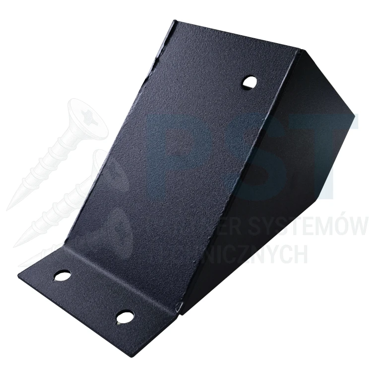 ŁĄCZNIK PERGOLI GPZ 101x101x105x173 ŁĄCZNIK BELKI 10X10 WZMOCNIENIE SKOS