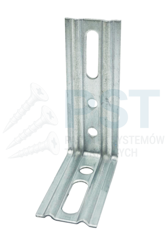 KĄTOWNIK CIESIELSKI 130x65x33x1,5  KĄTOWNIK REGULOWANY ŁĄCZNIK CIESIELSKI