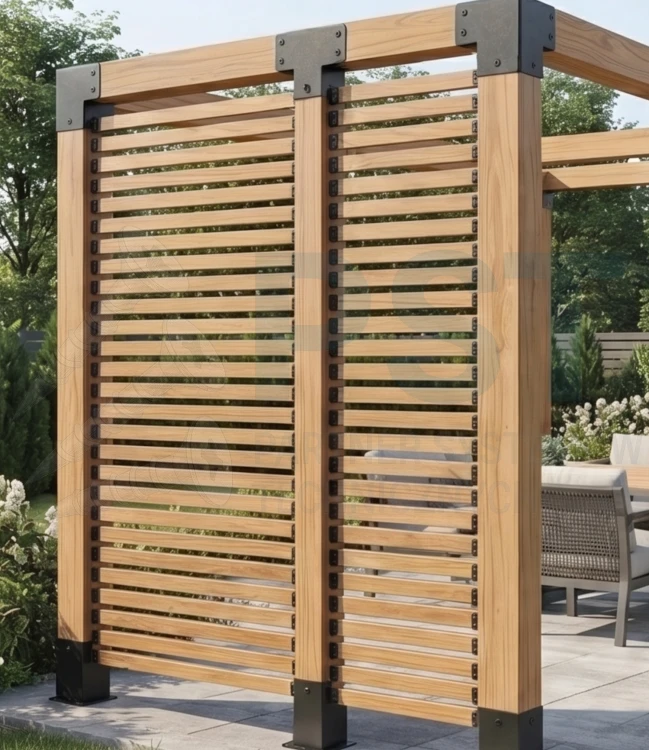 ŁĄCZNIK BELKI  TYPU C 21x60x65x1,5 UCHWYT  LAMELI  PERGOLI ALTANY