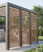 ŁĄCZNIK BELKI  TYPU C 21x60x65x1,5 UCHWYT  LAMELI  PERGOLI ALTANY