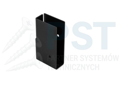 UCHWYT LAMELI  21x95x50x1,5 ŁĄCZNIK ZALUZJI OGRODOWEJ ŁĄCZNIK BELKI