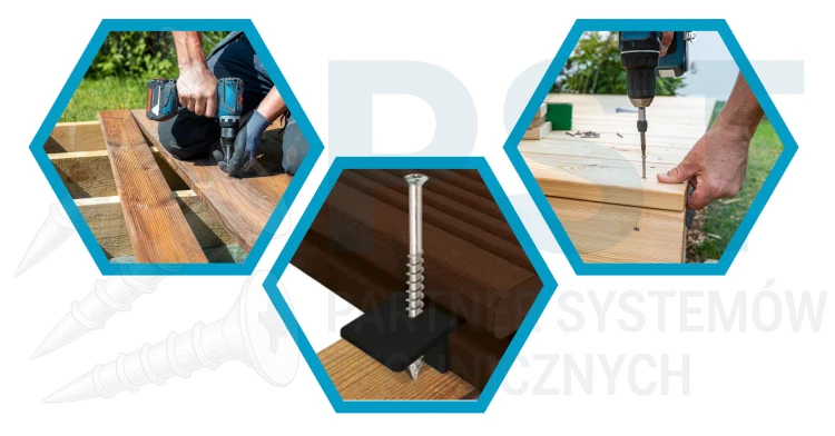WKRĘTY DO DREWNA 4.5X70 MM WKRĘTY TARASOWE NIERDZEWNA 200 SZT