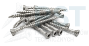 WKRĘTY DO DREWNA 4.5X80 MM WKRĘTY TARASOWE NIERDZEWNA 200 SZT
