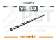 Wiertło 3 mm Wiertło do metalu HSS  Wiertło przedłuzane DIN340 Verkatto