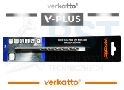 Wiertło 12 mm Wiertło do metalu HSS  Wiertło przedłuzane DIN340 Verkatto 91 mm