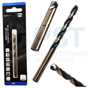 Wiertło 6,5 mm Wiertło do metalu HSS M2 V-PLUS  DIN340 Verkatto 63 mm