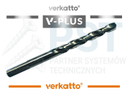 Wiertło 13 mm Wiertło do metalu Kobaltowe HSS do metalu dł robocza 101 mm Cylindryczne