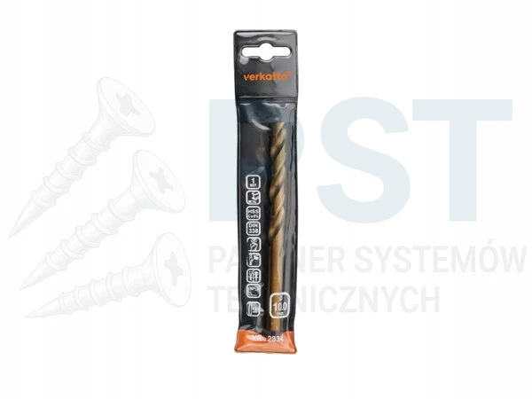 Wiertło 13 mm Wiertło do metalu Kobaltowe HSS do metalu dł robocza 101 mm Cylindryczne